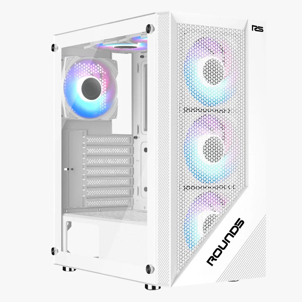 Gabinete Gamer Atx Sem Fan Sem Fonte Round5 Syndra White R5-syndra-w-2184 Gabinete Gamer Atx Sem Fan Sem Fonte Round5 Syndra White R5-syndra-w-2184