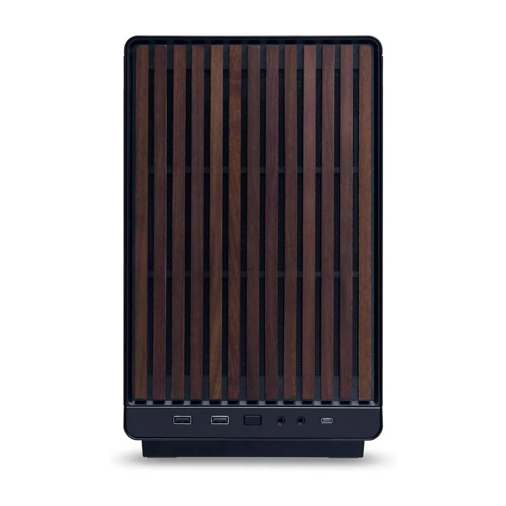 Gabinete Lian Li A3 Micro Atx Wood Edition Lateral Vidro Preto Gabinete Lian Li A3 Micro Atx Wood Edition Lateral Vidro Preto