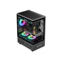 Gabinete Gamer Mid Tower C/3 Fans Hayom Gb1789