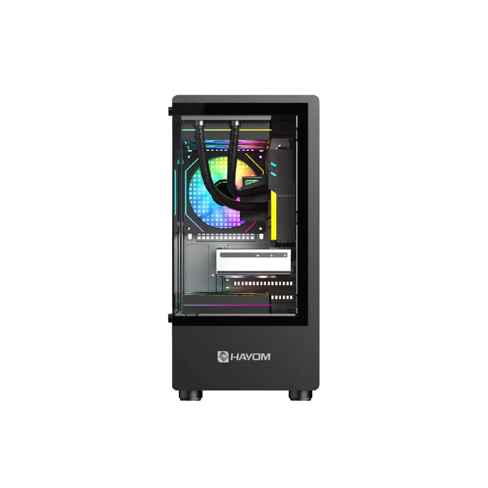 Gabinete Gamer Mid Tower C/3 Fans Hayom Gb1789 Gabinete Gamer Mid Tower C/3 Fans Hayom Gb1789