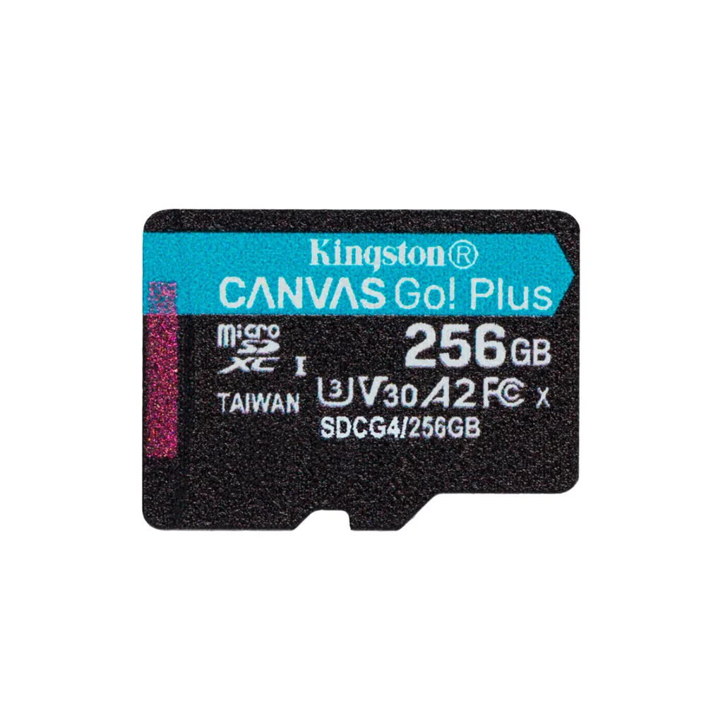 Cartão De Memoria 256gb Micro Sdxc Cl10 200mb Canvas Go Plus Sdcg4/256gb Kingston