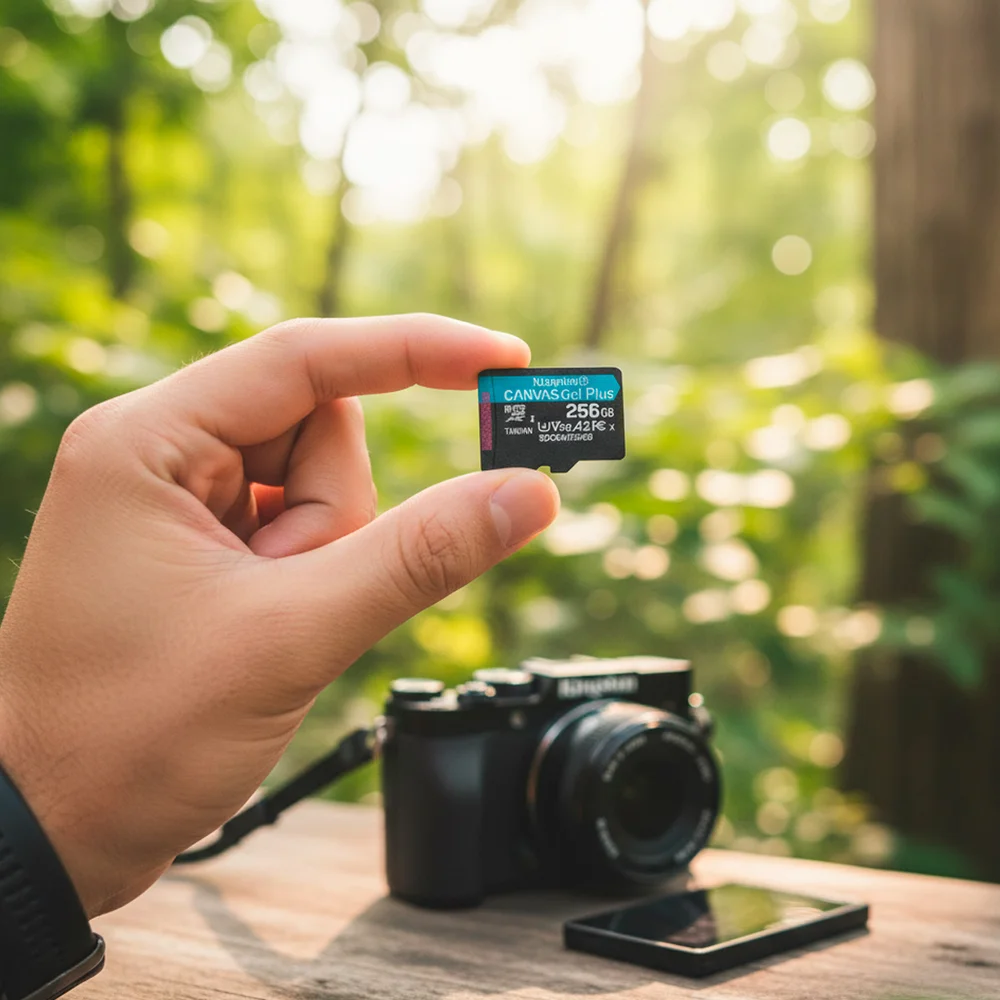 Cartão De Memoria 256gb Micro Sdxc Cl10 200mb Canvas Go Plus Sdcg4/256gb Kingston