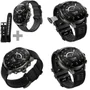 Smartwatch Black Shark Watch X Pro Com 4g E 32gb Esim, Wi-fi, Preto + Pulseira Bs-w2409 (anatel)