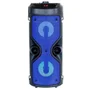 Caixa De Som Amplificada Aca Super Microfone Karaokê - 30w Rms, Bluetooth, Equalizador, Usb, Bateria Recarregável Aturnshop
