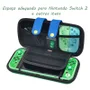 Case Nintendo Switch 2 Luigi Verde Estojo Bolsa Ns2