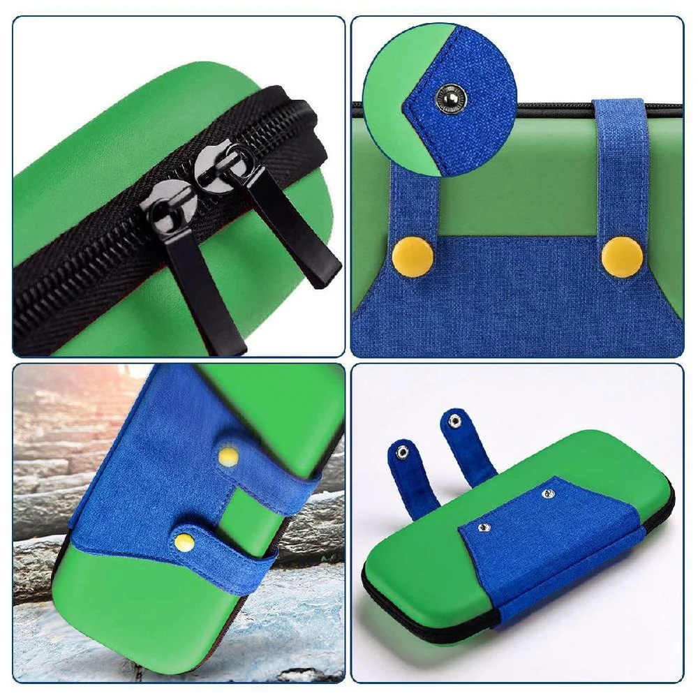 Case Nintendo Switch 2 Luigi Verde Estojo Bolsa Ns2
