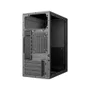 Gabinete C3tech Mt-36bk Mid Tower Usb S/ Fan C/ Fonte Preto
