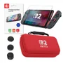 Bag Estojo + Película Vidro + Grip Analógico Para Switch 2