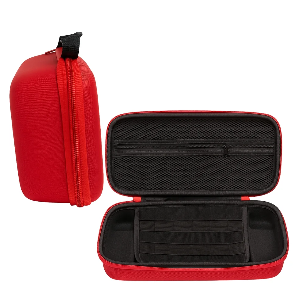Bag Estojo + Película Vidro + Grip Analógico Para Switch 2