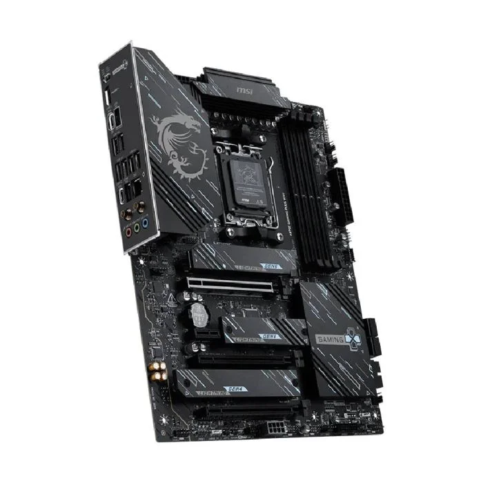 Placa Mãe Msi X870e Gaming Plus Wifi Am5 4xDDR5 Chipset Amd X870e Atx Placa Mãe Msi X870e Gaming Plus Wifi Am5 4xDDR5 Chipset Amd X870e Atx