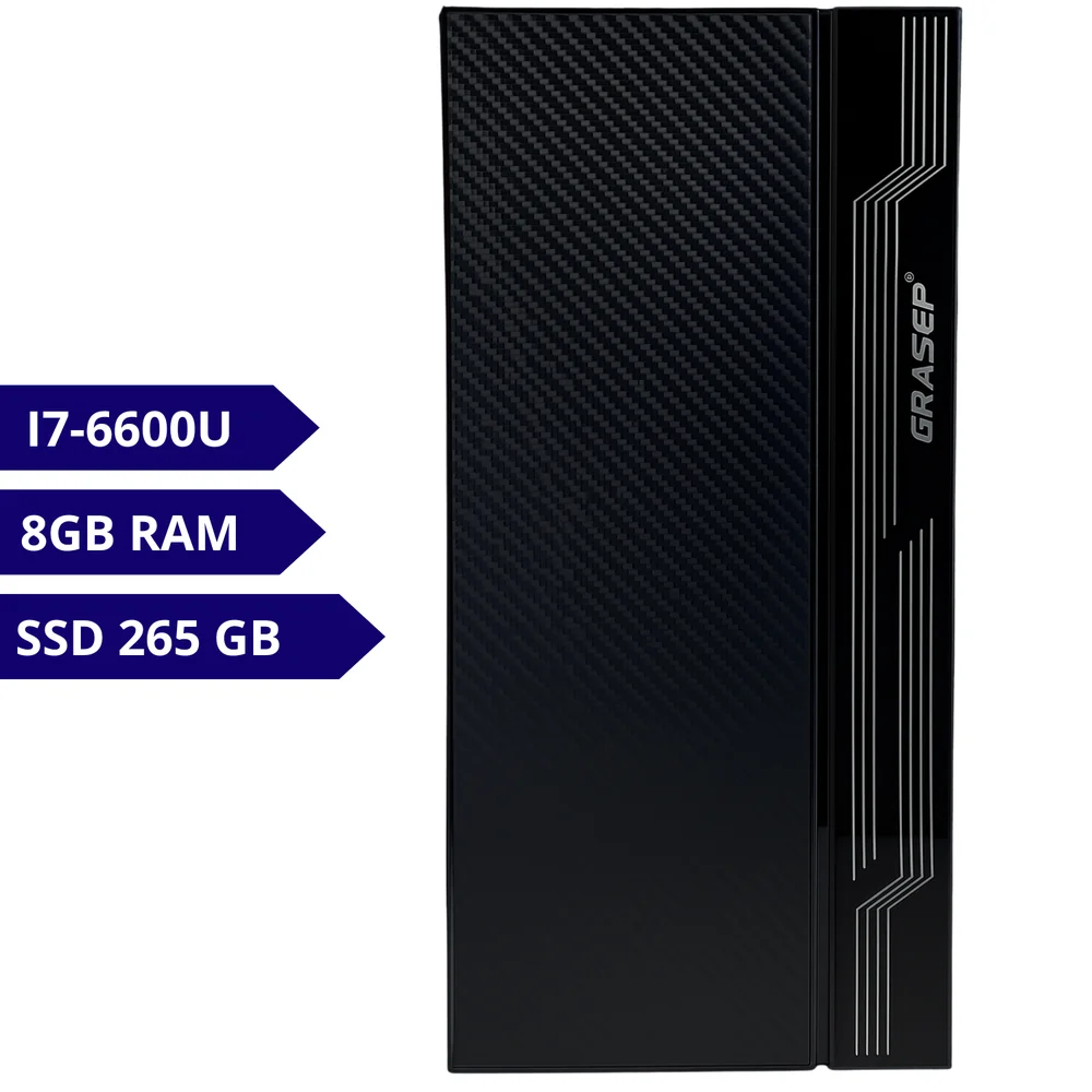 Computador Processador i76600U SSD 256B 8GB RAM