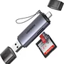 Ugreen Adaptador Leitor De Cartão De Memória Micro Sd Usb-c / Tipo C / Usb-a 5gbps, (2 Em 1) Usb 3.0, Compatível Com Otg, Macbook, Ipad Pro, Air, Iphone 17, Air, Pro Max, 16, 15, Galaxy S25, S24, Ultra