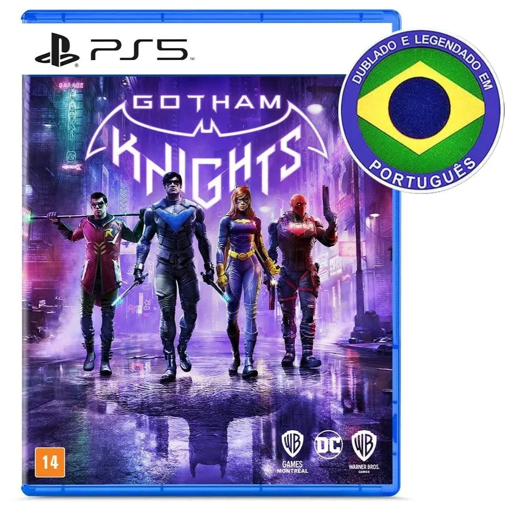 Gotham Knights Ps5 Midia Fisica Dublado Em Português Playstation 5