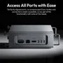 Gabinete Mac Mini Ulanzi Qt01 Alumínio Suporte Base