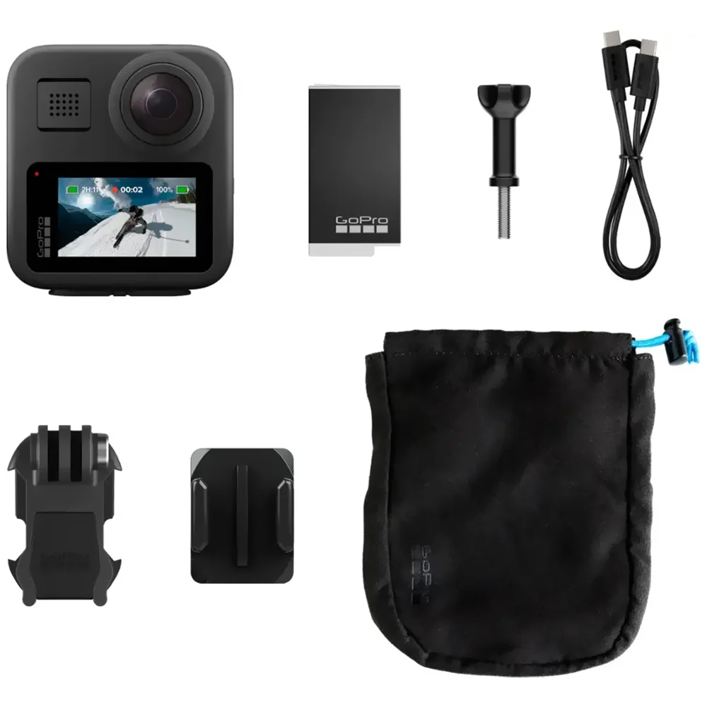 Câmera De Ação Gopro Hero Max 360 - Preto