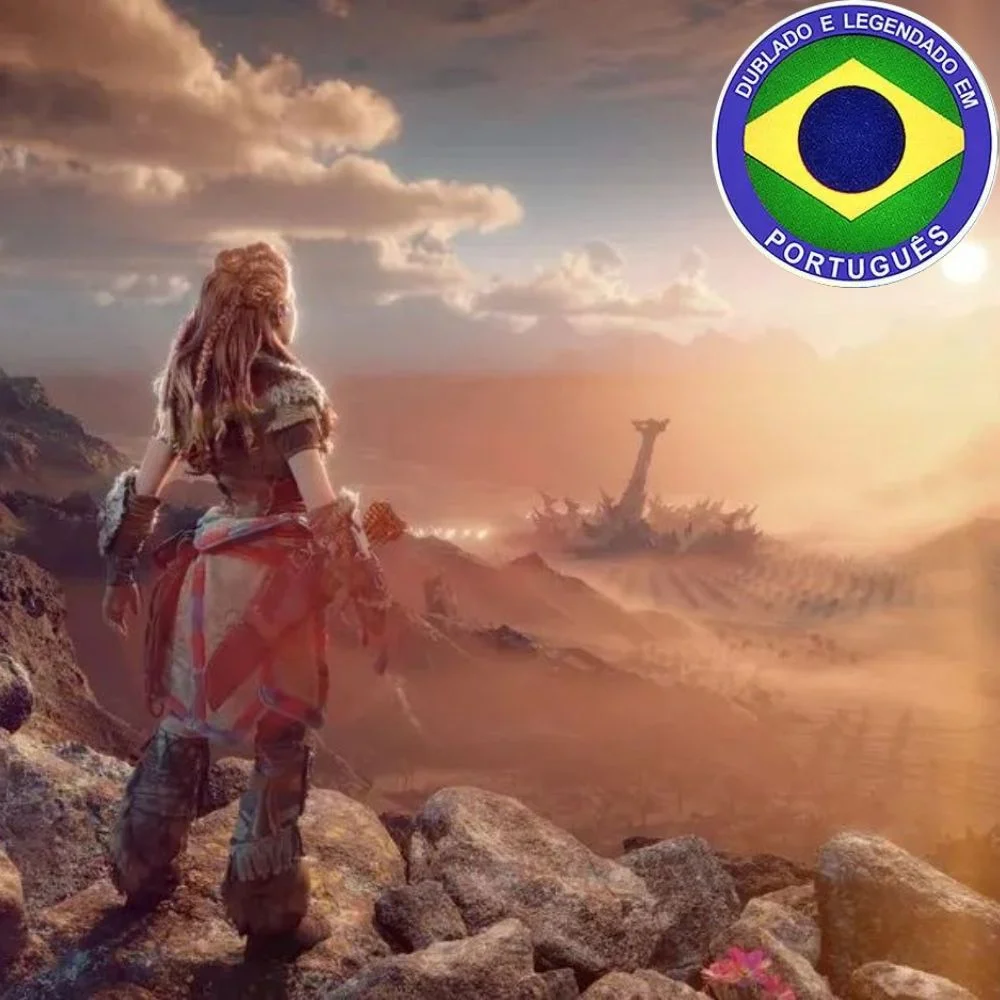 Horizon Forbidden West Ps4 Mídia Física   Lacrado Playstation 4