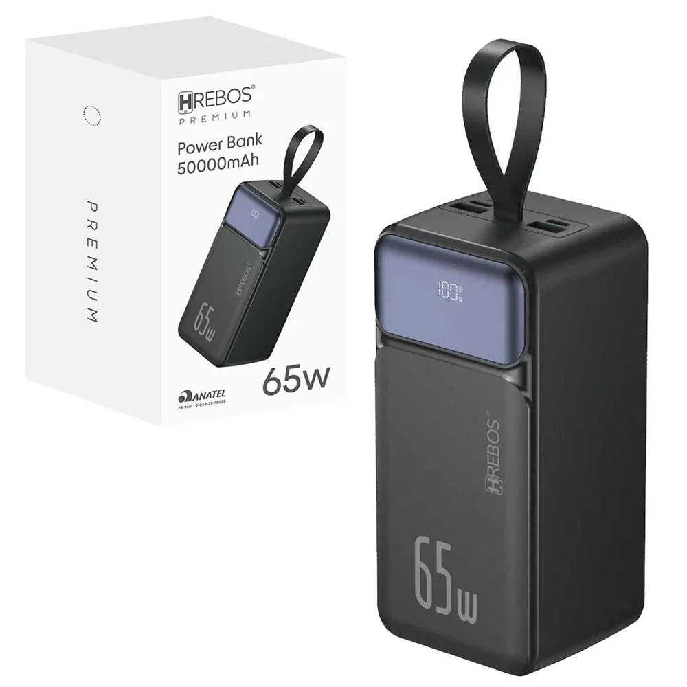 Carregador Para Notebook Portátil Power Bank 50.000mah 65w