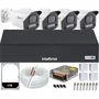 Kit 4 Câmeras 1080p Full Color C/áudio Dvr Intelbras 4ch 1TB