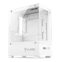 Gabinete Gamer Aquário Clanm Megalon, Vidro Temperado - Snow