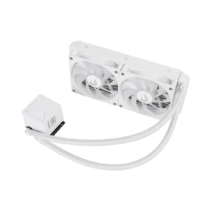 Water Cooler Gamer Rise Mode Frost, Rainbow, 240mm, AMD e Intel, Branco - RM-WCZ-02-RBW Water Cooler Gamer Rise Mode Frost, Rainbow, 240mm, AMD e Intel, Branco - RM-WCZ-02-RBW