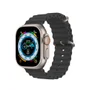 Pulseira Para Apple Watch Ultra 49 Mm - Oceano Cloud - Preta - Gshield