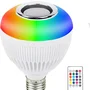 Lampada Bulb LED Colorida RGB E Caixa De Som Via Bluetooth Com Controle Remoto Controla A Intensidade Das Cores Encaixe E27 Bivolt Para Quartos Salas Escritório E Festas