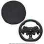Capa Protetora Qualicapas P/ Volante C/ 28cm Diâmetro Logitech Thrustmaster Fanatec Moza Racing Entre Outros Simuladores