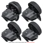 Capa Protetora Qualicapas P/ Volante C/ 28cm Diâmetro Logitech Thrustmaster Fanatec Moza Racing Entre Outros Simuladores