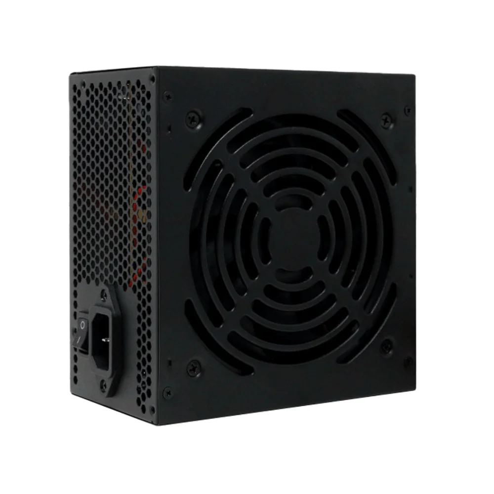 Fonte Bluecase 600w Pfc Ativo Atx Ps/2pfc Ativo C/cabo (blu600-pfcps2) Bivolt Auto Preto Fonte Bluecase 600w Pfc Ativo Atx Ps/2pfc Ativo C/cabo (blu600-pfcps2) Bivolt Auto Preto