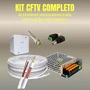 Kit 5 Câmeras Full Color C/áudio Dvr Intelbras 8ch 2TB Purple