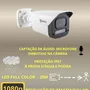 Kit 5 Câmeras Full Color C/áudio Dvr Intelbras 8ch 2TB Purple