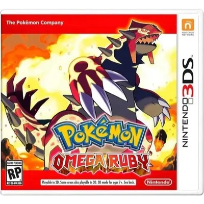 Jogo Pokémon Omega Ruby Para Nintendo 3ds Com Cartucho Físico Sem Capa De Proteção