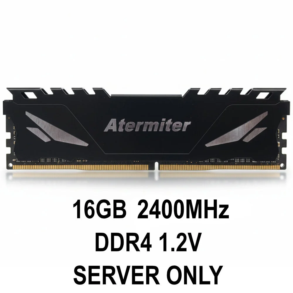 Memória Ram Servidor Atermiter 16gb 2400mhz Ddr4, Game Memory Ppx, Ecc Registrada (reg-ecc) Memória Ram Servidor Atermiter 16gb 2400mhz Ddr4, Game Memory Ppx, Ecc Registrada (reg-ecc)