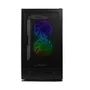 Gabinete Gamer 6 Ventoinhas RGB Mid Tower Atx Vidro Lateral Baia Para SSD/hdd