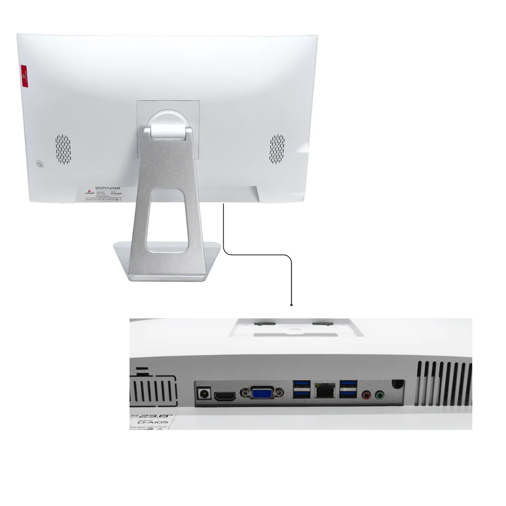 "Computador All In One 23.8"" Intel Core i7 16GB RAM, 512GB SSD, WINDOWS 11 Pro HDMI VGA USB Maximus Grasep - D-AI12" em Campinas - foto 5