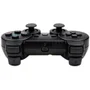 Controle Wireless Double Shock Sem Fio Compativel Para Ps3 Cor Preto