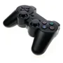 Controle Wireless Double Shock Sem Fio Compativel Para Ps3 Cor Preto