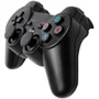 Controle Wireless Double Shock Sem Fio Compativel Para Ps3 Cor Preto