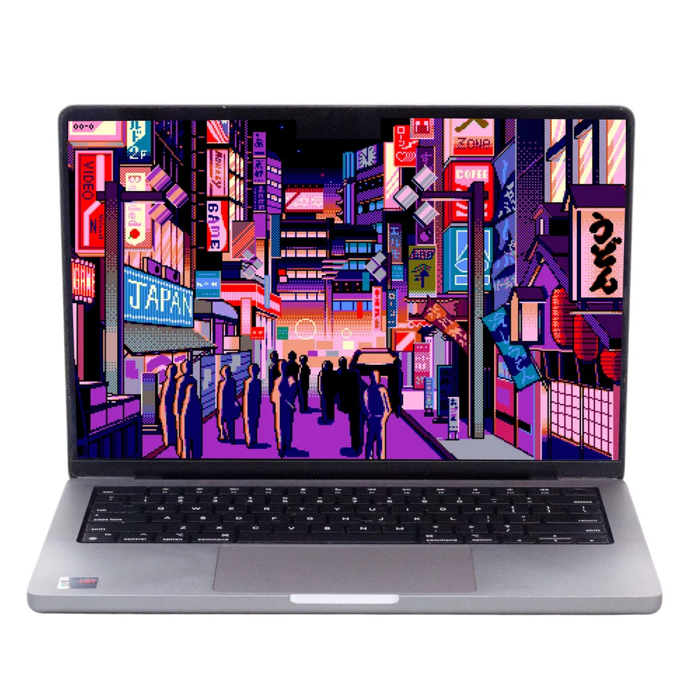 "Usado -  Macbook Pro M1 A2442  8 Cores SSD 500gb 16gb Ddr4 Tela 14,2"" Vídeo Dedicado Apple"