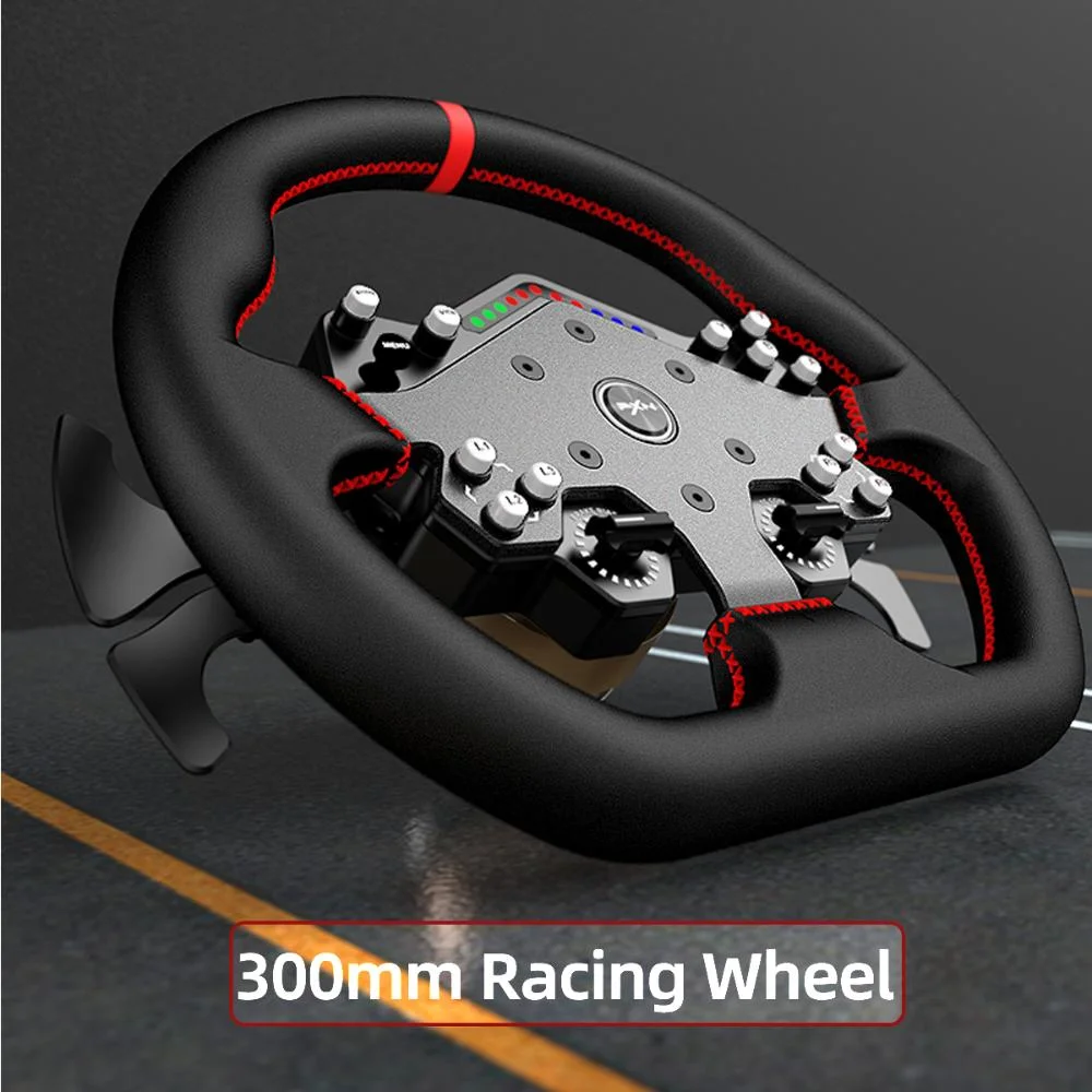 Volante Pxn W Ds R2 300mm Com Paddle Shifters Hall LEDs E Quick Release
