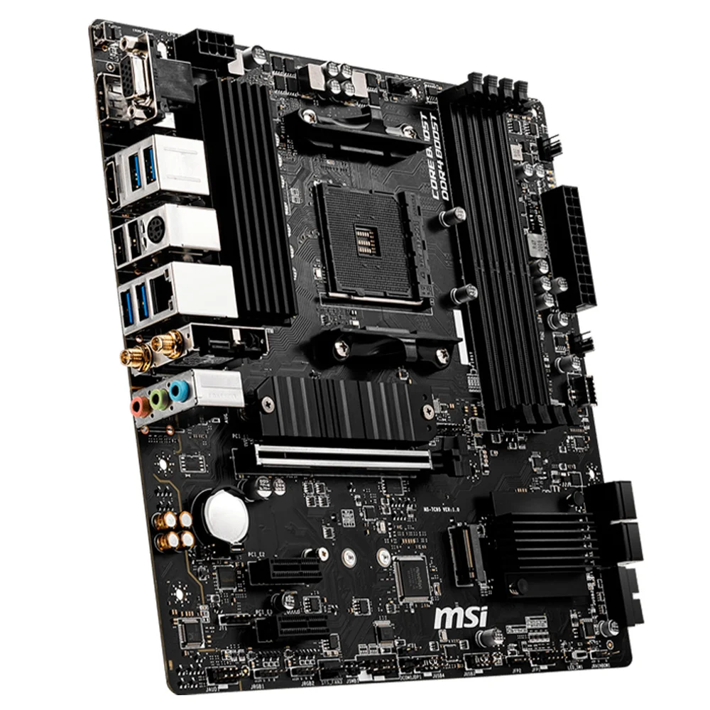 Placa Mãe Msi B550 Pro-vdh, Amd Am4, Ddr4, Micro Atx, Chipset Amd B550 - 911 7c95 084 Placa Mãe Msi B550 Pro-vdh, Amd Am4, Ddr4, Micro Atx, Chipset Amd B550 - 911 7c95 084