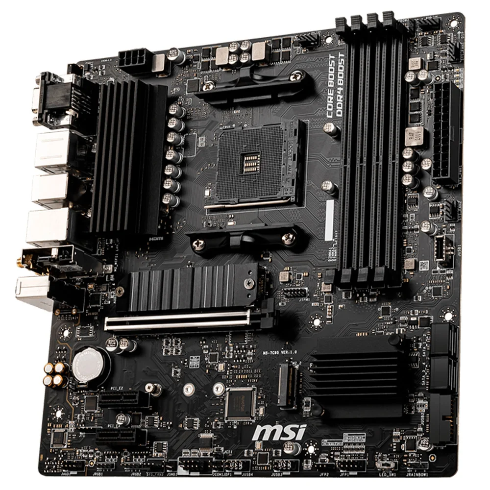 Placa Mãe Msi B550 Pro-vdh, Amd Am4, Ddr4, Micro Atx, Chipset Amd B550 - 911 7c95 084 Placa Mãe Msi B550 Pro-vdh, Amd Am4, Ddr4, Micro Atx, Chipset Amd B550 - 911 7c95 084