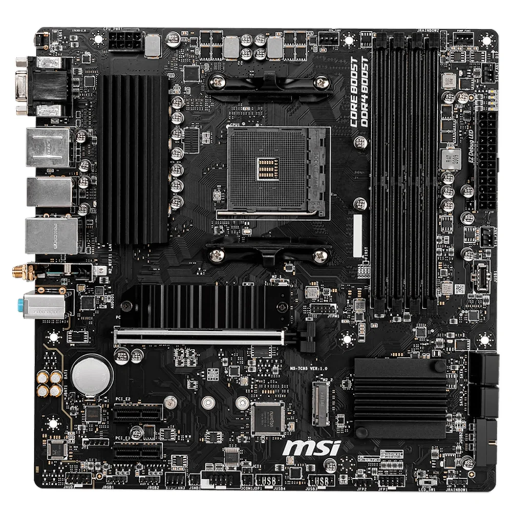 Placa Mãe Msi B550 Pro-vdh, Amd Am4, Ddr4, Micro Atx, Chipset Amd B550 - 911 7c95 084 Placa Mãe Msi B550 Pro-vdh, Amd Am4, Ddr4, Micro Atx, Chipset Amd B550 - 911 7c95 084