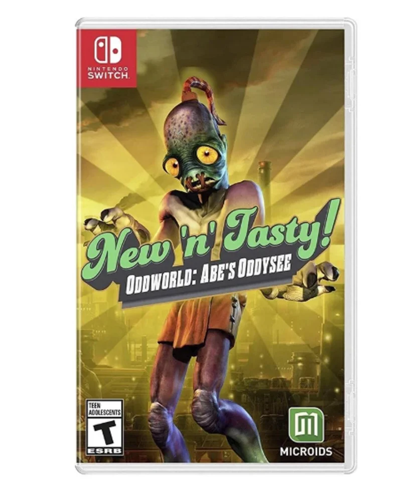 Jogo New N Tasty Oddworld Abes Oddysee Nintendo Switch Jogo New N Tasty Oddworld Abes Oddysee Nintendo Switch