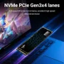 Ssd M.2 Nvme Walram 512gb,  PCIe 3.0 Leitura 2600mb/s, Escrita 1900mb/s