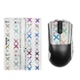 Adesivo Grip Universal P/ Mouse Gamer Branca C/ X Colorida