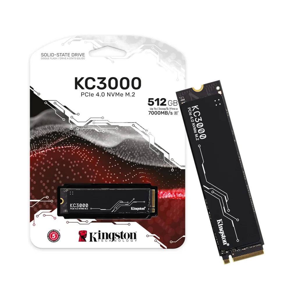 内蔵型SSD Kingston PCIe NVMe Gen 4.0 x4 512GB SSD Produtos com até 15 OFF no PIX KaBuM