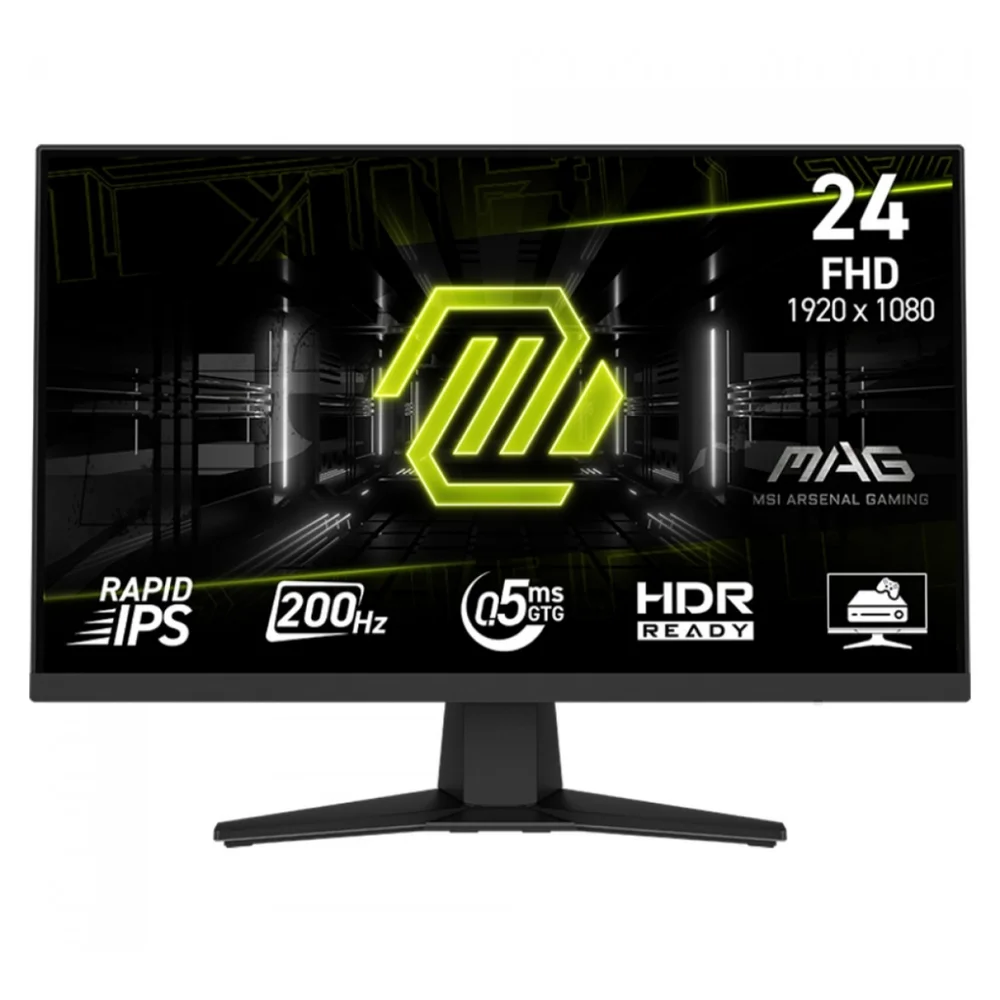MSIゲーミングモニター　MAG244F 23.8インチ　200Hz Produtos com até 15 OFF no PIX KaBuM