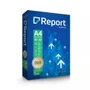 Kit Papel Ofício Report Premium A4 75g 1000 Folhas Suzano Branco