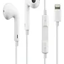 Fone Ouvido Lightning Para Iphone 7 8 X Xr Xs Cor Branco